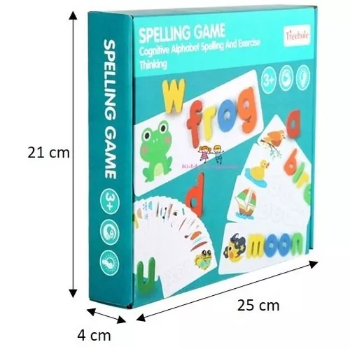 Miniatura 3 de JUEGO EN MADERA ALFABETO DELETREO